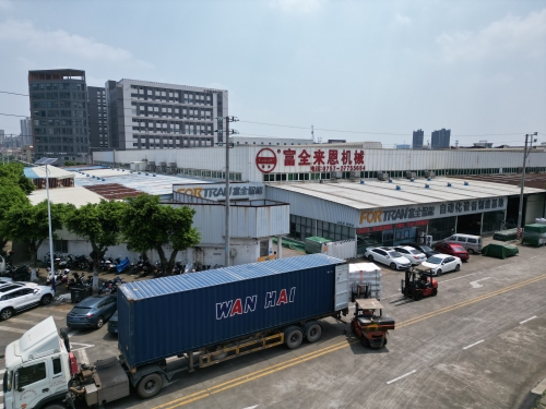 Jeden kontajner našich automatizovaných produktov sa dnes odosiela do USA!